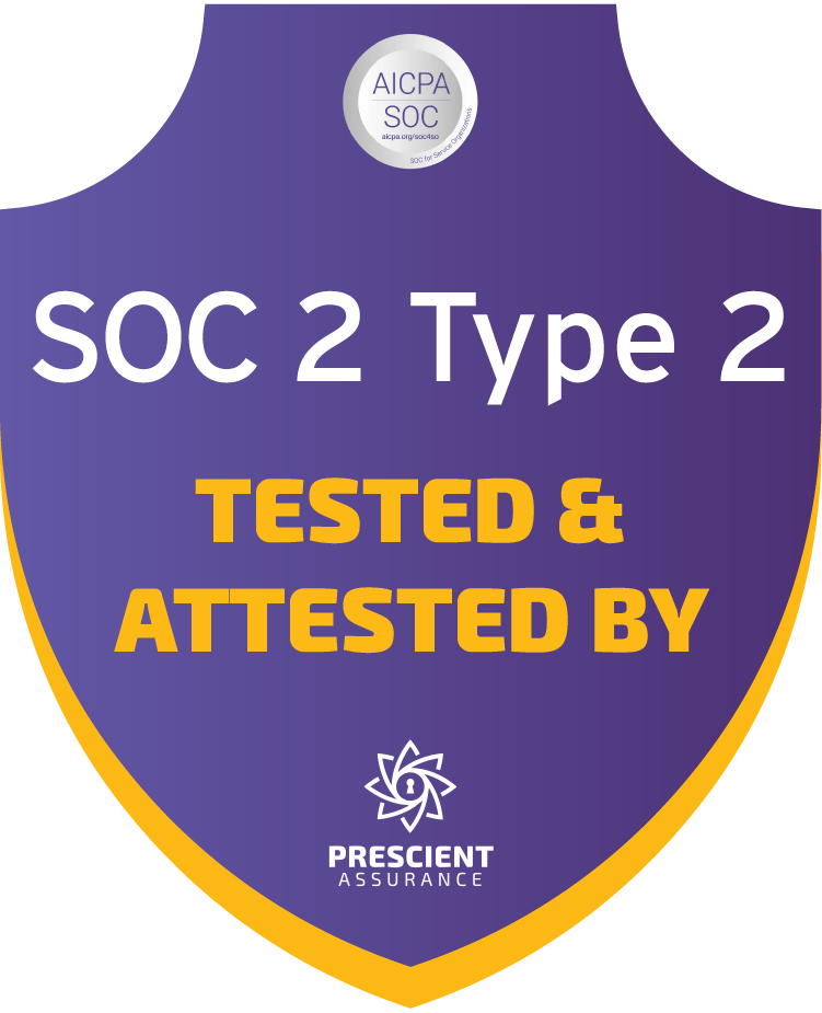 SOC 2 Type 2 badge