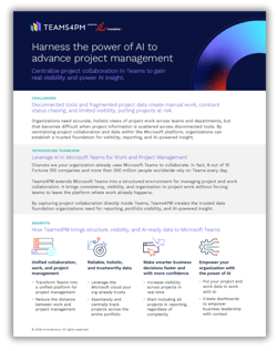 Teams4PM Datasheet Thumbnail